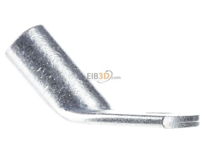 Ansicht links Klauke 49R/1045 Rohrkabelschuh 120qmm 45Grad abgew. 
