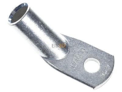 Ansicht oben links Klauke 49R/1045 Rohrkabelschuh 120qmm 45Grad abgew. 