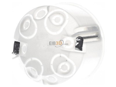 Ansicht hinten Kaiser 9067-77 Ger�tedose Perilex halogenfrei 