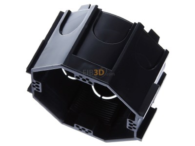 View up front Kaiser 1076-20 Flush mounted mounted box D=70mm 
