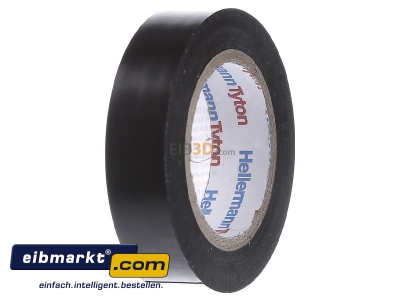 Ansicht rechts HellermannTyton Flex 15-BK15x10m PVC Isolierband schwarz 