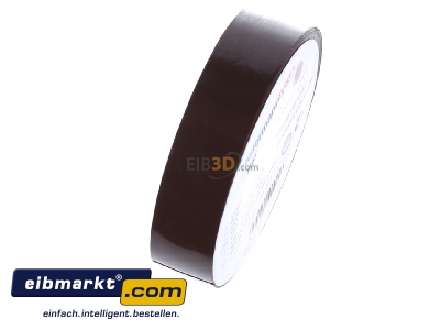 Ansicht oben links HellermannTyton Flex 15-BR15x10m PVC Isolierband braun 