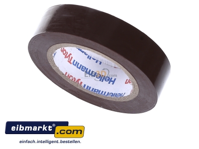 Ansicht oben hinten HellermannTyton Flex 15-BR15x10m PVC Isolierband braun 
