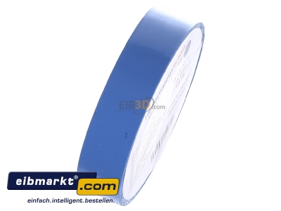 Ansicht oben links HellermannTyton Flex 15-BU15x10m PVC Isolierband blau 