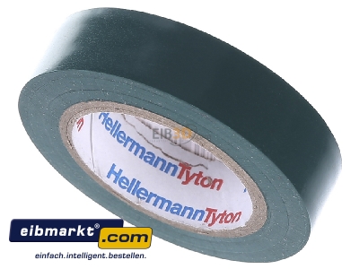 Ansicht oben hinten HellermannTyton Flex 15-GN15x10m PVC Isolierband gr�n 