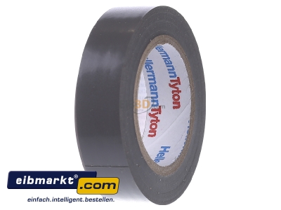 Ansicht rechts HellermannTyton Flex 15-GY15x10m PVC Isolierband grau 