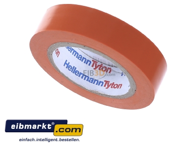 Ansicht oben hinten HellermannTyton Flex 15-OR15x10m PVC Isolierband orange 
