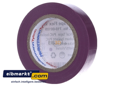 Ansicht hinten HellermannTyton Flex 15-VT15x10m PVC Isolierband violett 