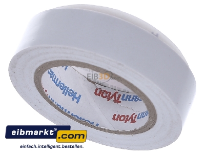Ansicht oben hinten HellermannTyton Flex 15-WH15x10m PVC Isolierband weiss 
