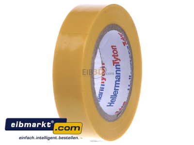 Ansicht rechts HellermannTyton Flex 15-YE15x10m PVC Isolierband gelb 