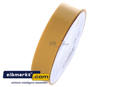 Ansicht oben links HellermannTyton Flex 15-YE15x10m PVC Isolierband gelb 