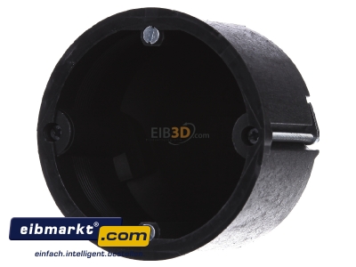 Front view Kaiser 9464-50 Hollow wall mounted box D=74mm
