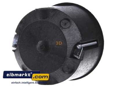 Back view Kaiser 9464-50 Hollow wall mounted box D=74mm
