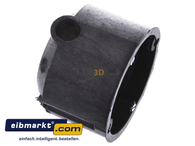View top left Kaiser 9464-50 Hollow wall mounted box D=74mm
