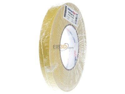 Ansicht links Hellermann Tyton HTAPE TEX YE 19x50m Gewebeband gelb 