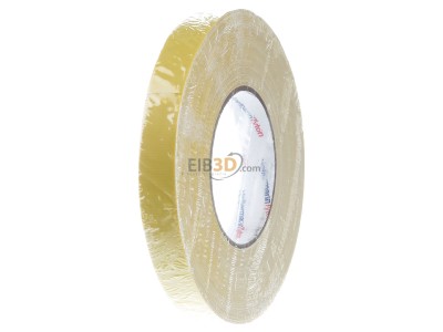 Ansicht rechts Hellermann Tyton HTAPE TEX YE 19x50m Gewebeband gelb 