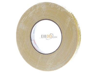 Ansicht hinten Hellermann Tyton HTAPE TEX YE 19x50m Gewebeband gelb 