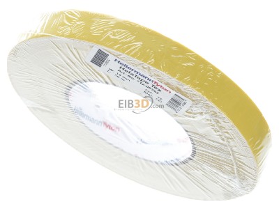 Ansicht oben vorne Hellermann Tyton HTAPE TEX YE 19x50m Gewebeband gelb 