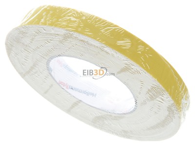 Ansicht oben hinten Hellermann Tyton HTAPE TEX YE 19x50m Gewebeband gelb 