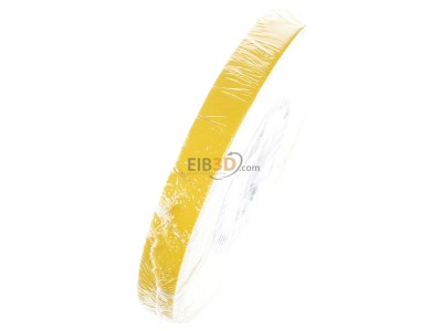 Ansicht oben rechts 3M 9545N Y19 Impr�gniertes Gewebeband 19 mm x 50 m, gelb 