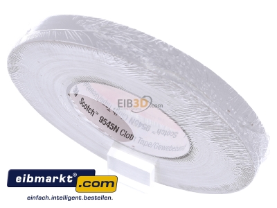 Ansicht oben hinten 3M Deutschland 9545N W19 Gewebeband 50m, 19x0,3mm ws 