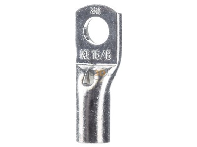 Front view Klauke 3R/6 m.S. Ring lug for copper conductor 

