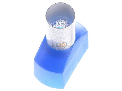 Ansicht oben links Intercable ICIAE1614Z Zwillingsaderendh�lse 2x16qmm blau 