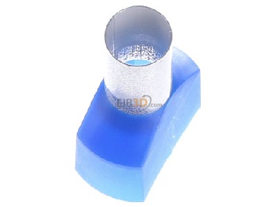 Ansicht oben rechts Intercable ICIAE1614Z Zwillingsaderendh�lse 2x16qmm blau 