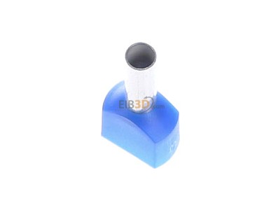 Ansicht oben vorne Intercable ICIAE210Z Zwillingsaderendh�lse 2x2,5qmm blau 