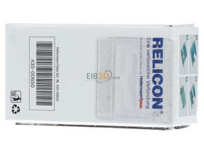 Back view Hellermann Tyton Relifix V31.5 GN Transition joint 3x0,5...2,5mm 

