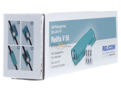 View on the left Hellermann Tyton Relifix V56 GN Transition joint 5x1,5...6mm 
