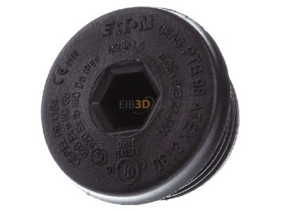 Front view Jacob GHG9601952R0113 Plug for cable screw gland M25 
