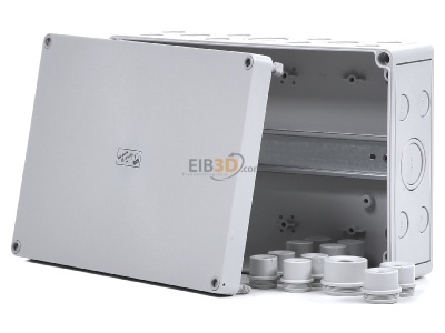 Front view Spelsberg RKi 4/34-L Flush mounted terminal box 
