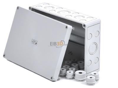 View up front Spelsberg RKi 4/34-L Flush mounted terminal box 
