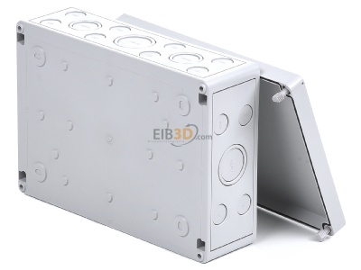 Top rear view Spelsberg RKi 4/34-L Flush mounted terminal box 
