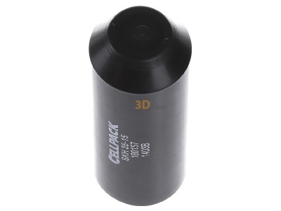 View up front Cellpack SKH 35-15 sw Shrink end cap 35/15mm 
