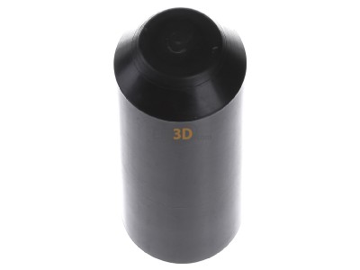 Top rear view Cellpack SKH 35-15 sw Shrink end cap 35/15mm 
