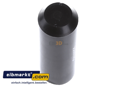 View top left Cellpack SKH 22-9 sw Heat-shrink end cap 22/9mm 
