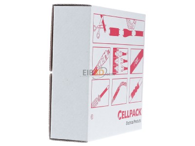 Ansicht hinten Cellpack SB 12.7-6.4 gg Schrumpfschlauch in Abrollbox 8m 