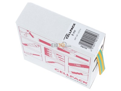 Ansicht oben links Cellpack SB 12.7-6.4 gg Schrumpfschlauch in Abrollbox 8m 