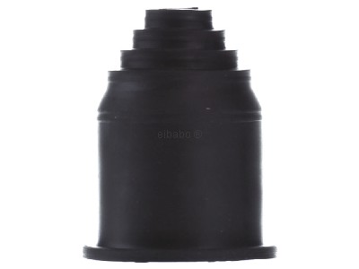 Front view Flexa RQE AD21.2sw Terminal sleeve for protective hose 

