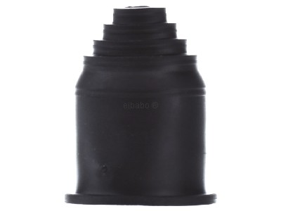 View on the left Flexa RQE AD21.2sw Terminal sleeve for protective hose 
