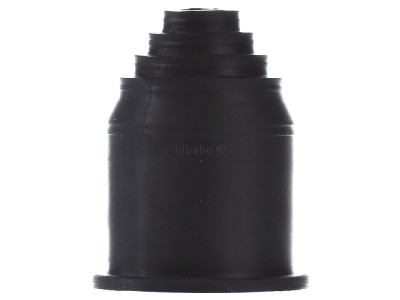 View on the right Flexa RQE AD21.2sw Terminal sleeve for protective hose 

