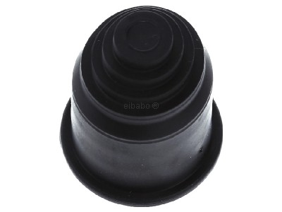 Top rear view Flexa RQE AD21.2sw Terminal sleeve for protective hose 
