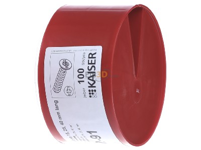 Ansicht rechts Kaiser 2472-91 Gerteschrauben-Box je 100 3,2x15/25/40 