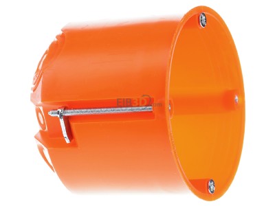 Ansicht links Kaiser 9064-32 Hohlwand Gerte-Verb.dose O-range T:62 m.Schr. 