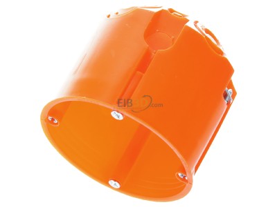 Ansicht oben vorne Kaiser 9064-32 Hohlwand Gerte-Verb.dose O-range T:62 m.Schr. 