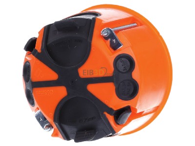 Ansicht hinten Kaiser 9263-22 Hohlwand Gertedose O-range ECON63 luftd 