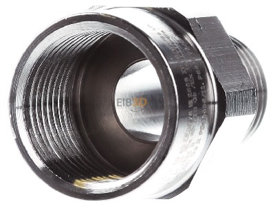Front view Stahl 252965 Adapter ring M20 / M16 brass 
