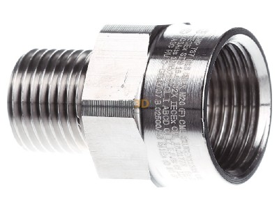 View on the left Stahl 252965 Adapter ring M20 / M16 brass 
